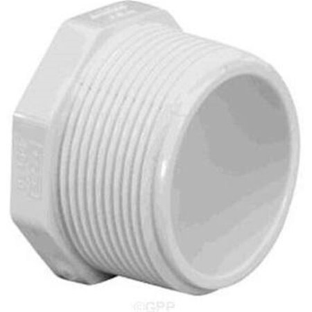 Powerplay 0.5 in. Male Pipe Thread Schedule 40 deg Elbow Plug PO185875